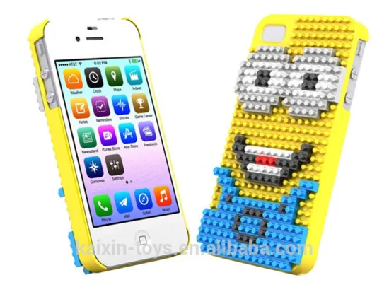 small plastic toy blocks Phone loz diamond building block