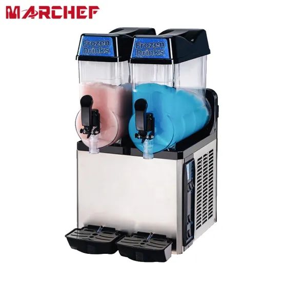 CE Certified 12L x 2 Frozen Drink Portable Ice Slush Machine
