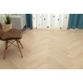 Thiết kế mới White Wash Oak Herringbone Sàn kỹ thuật