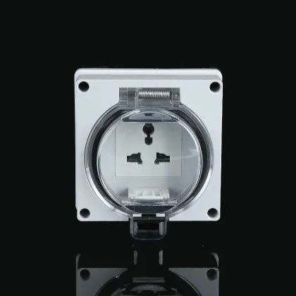Outdoor Waterproof IP66 Wall Socket - Multi-functional Concealed Switch Socket