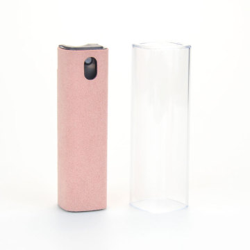 wholesale 10ml sanitizer square plastic pink color fancy perfume refillable automizer spray bottle