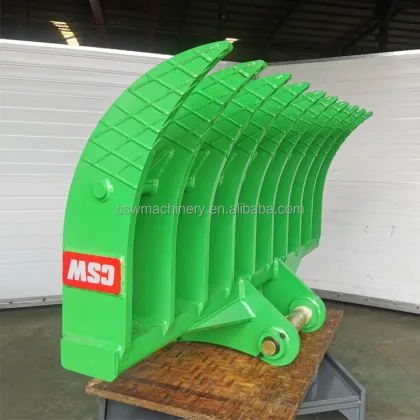 Root Rakes and Stick Rakes for Farm and Construction Equipment: Caterpillar CAT315 (12-17 Tons) Excavator Attachments