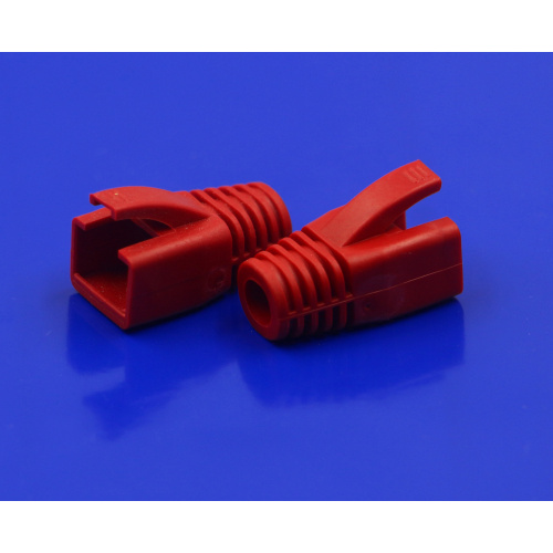 Arrancador de conector de PVC RJ45 de red colorido compatible con RoHS