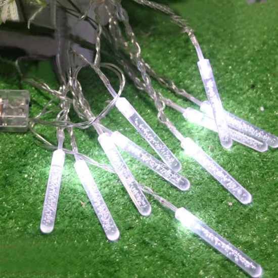 Waterproof LED String Lights for Garden, Wedding, and Christmas Decor with 3 AA Batteries