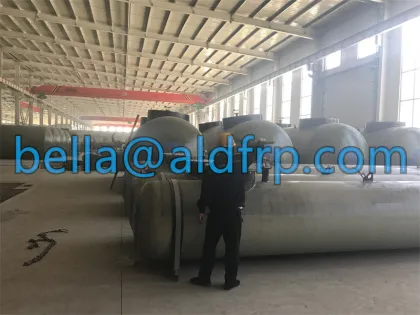 Long Service Life Double-Wall Underground Fuel Storage Tank