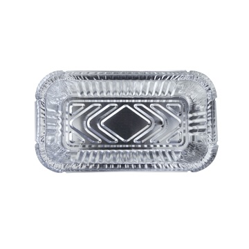 Clear Lid Aluminum Tray
