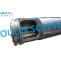 Produce Bausano MD72 Double Parallel Screw and Barrel for PVC Pipe, Sheet, Profile, Granulator Extruder