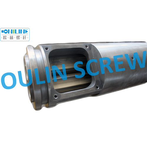 Produce Bausano MD72 Double Parallel Screw and Barrel for PVC Pipe, Sheet, Profile, Granulator Extruder