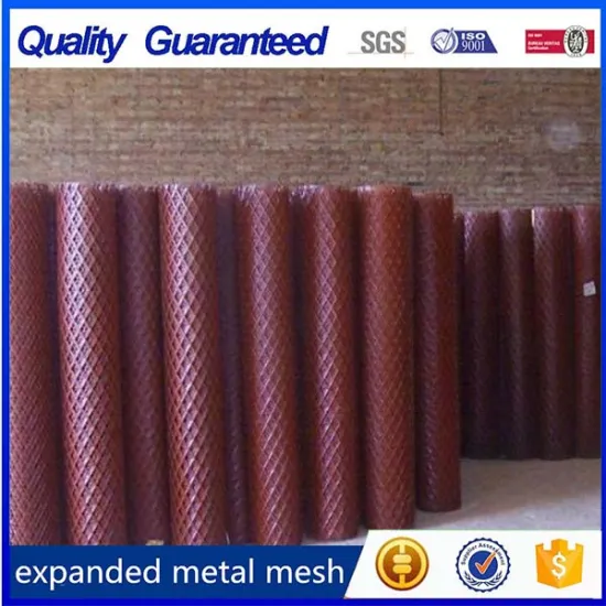 color oil painted metal wire mesh rolls expanded metal mesh rolls(ISO901)
