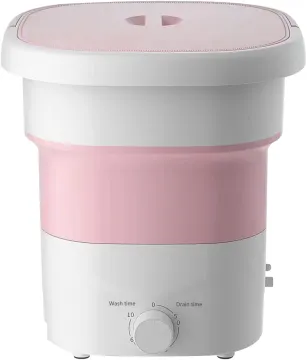 Small high-efficiency folding washing machine