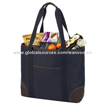 Polyester shopping bag, made of polyester, suitable for shopping, promotional and picnic