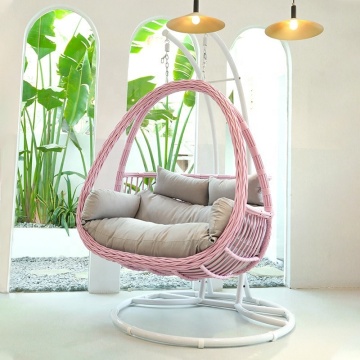 Modern Outdoor Rattan Egg Chair for Leisure and Patio