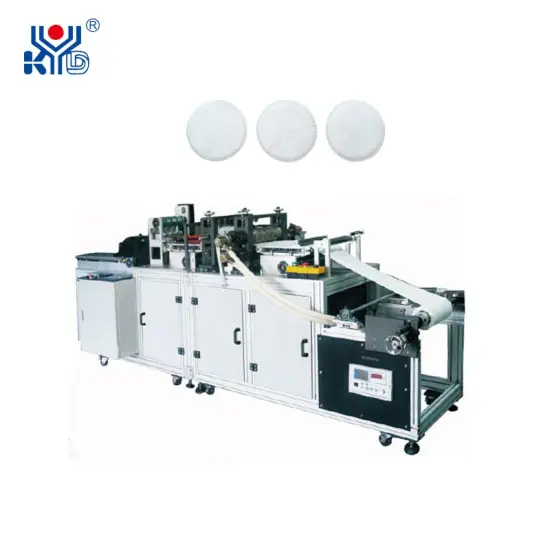 High Quality Disposable Round Cotton Pad Making Machine