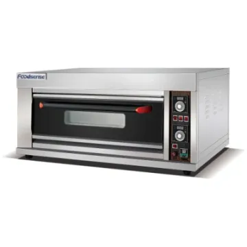 Large Black Glass Stainless Steel Baking Oven