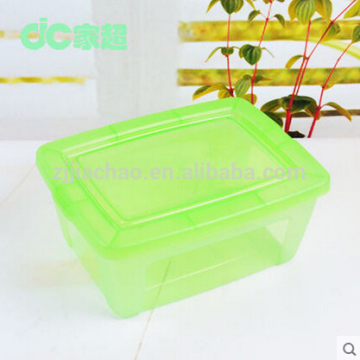 Hot sale Colorful 3 piece food Plastic storage box / toy storage box