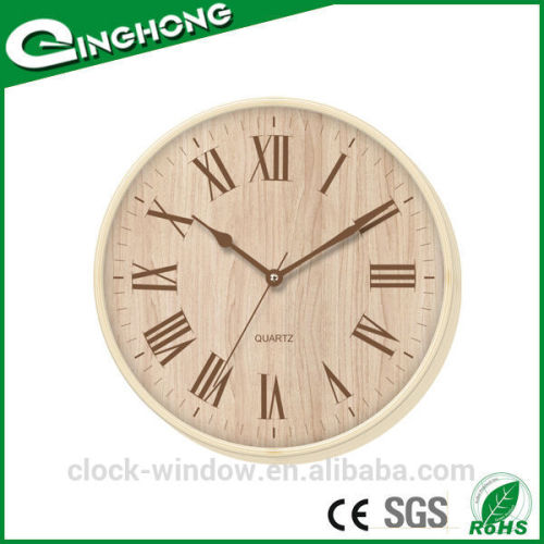 Newest fancy roman numbers world time wall clock