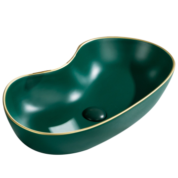 Luxury Bathroom Wash Basin Ceramic Sink for Hotels