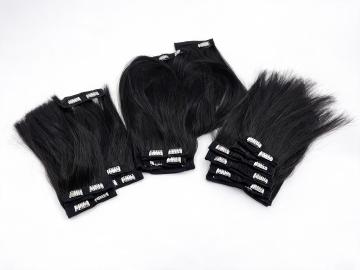 Premium Clip In Synthetic Hair Extensions For Daily Styling