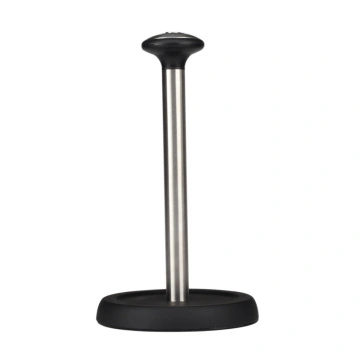 Stainelss Steel Paper Towel Holder with Top Ring and Heavy Weighted Base -  China Paper Towel Holder and Tabletop Paper Towel Holder price