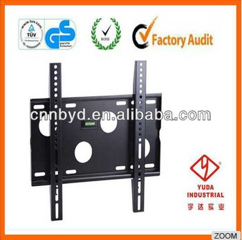 Steel Fixed flat screen metal hanging brackets 20''-50'' screens