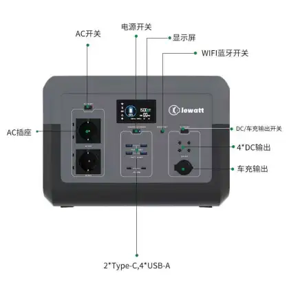 400W portable solar power generation system