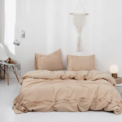 Specialized rectangular frame pattern bed linen sheet sets