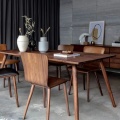 Móveis para casa Luxo nórdico Design moderno design estofado de tecido macio de veludo restaurante Cadeiras de sala de jantar para restaurante
