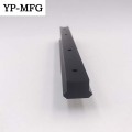 Factory black anodized cnc machining aluminum spare parts