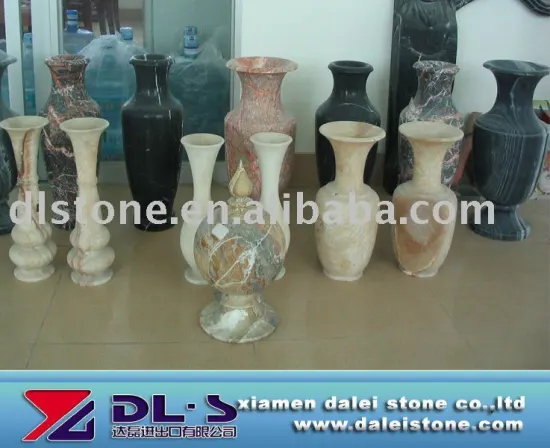 marble vases