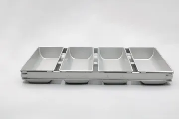 Rk Bakeware China 47125 Aluminized Steel Deli Bread Pan Rye Bread Pan Miche Bread Pan