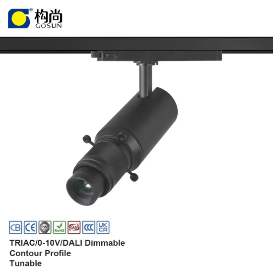 Dimmable LED Track Spotlight 20W for Aluminum Housing Museum Lighting