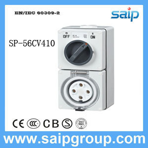 Cee / IEC International Standard for Combination Switch Socket (10AMP 500V)