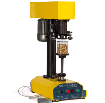 Máquina de lata de cerveza semi automática y sellado