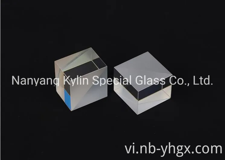 Quang học UV Lớp hợp nhất Silica Jgs1 Kính phân cực cực nhỏ Khối phân cực tia cực tím