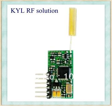 KYL-500S low cost embedded module 433mhz TTL coil antenna 1km short range courrier wireless communication data transmitter
