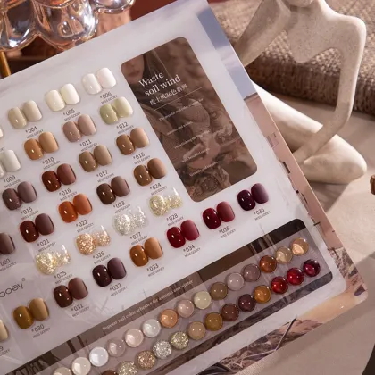 Customizable Gel Polish: Miss Gooey Free Sample with Own Logo for OEM Nail Brands