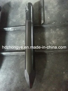 Integral Drill Rods, Hydraulic Breaker, Soosan Series, Breaker Chisel