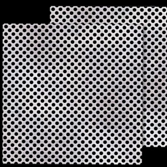 Stainless Steel Perforated Round Hole Punching Mesh Sheet