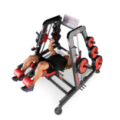 Kekuatan Mesin Kekuatan Simth Machine Bench Press