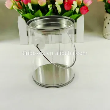 Good quality cheap popcorn favor tin can