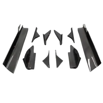 Upgraded OD Style Dry Carbon Fiber Side Skirts Body Kit for Maserati MC20