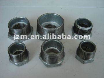 Hex, Bushing, 3/4*1/2 In, NPT, Galvanized Iron