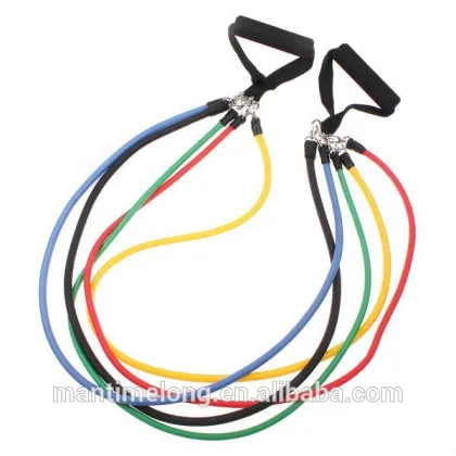 fitness resistance bands latex resistance bands 11pcs/set