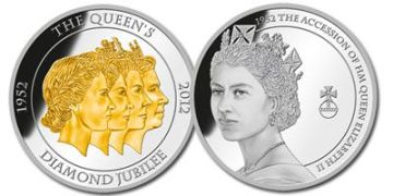 The Queen's Diamond Jubilee Commemorative Coin