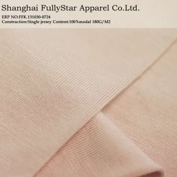 modal single jersey knit fabric