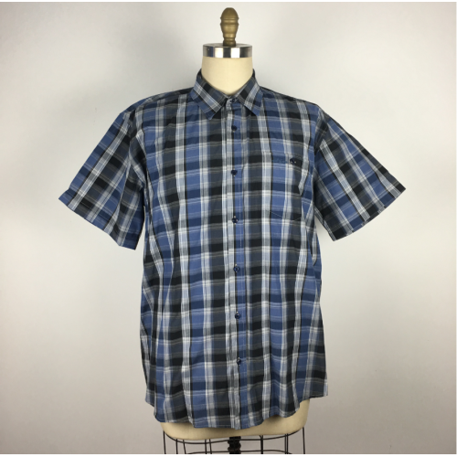 Chemise à carreaux pour hommes chemise en coton personnalisée