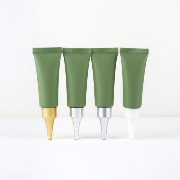 Tubes en plastique vert 10 ml de crème verte en plastique