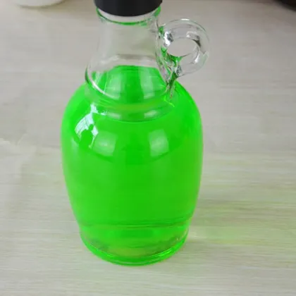 Thickening California wine bottle