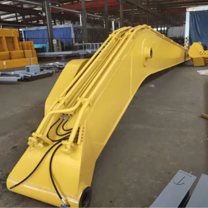 Long Boom Arms for Heavy Machinery in Construction