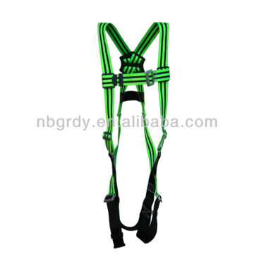 full body safety belt harness with sliding back D-ring